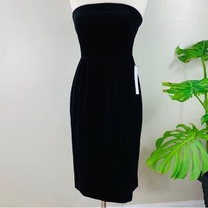 Black Velvet JCrew dress